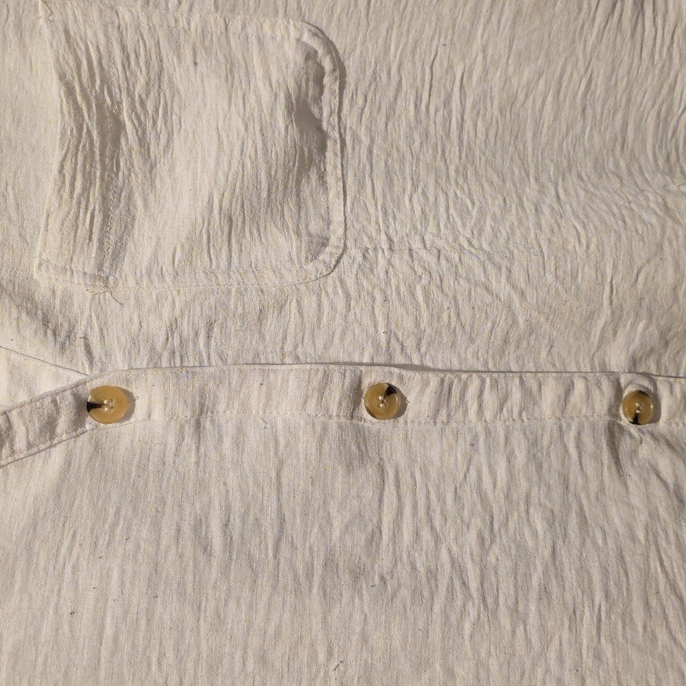 White Button-Up Shirt - Picture 5 of 5
